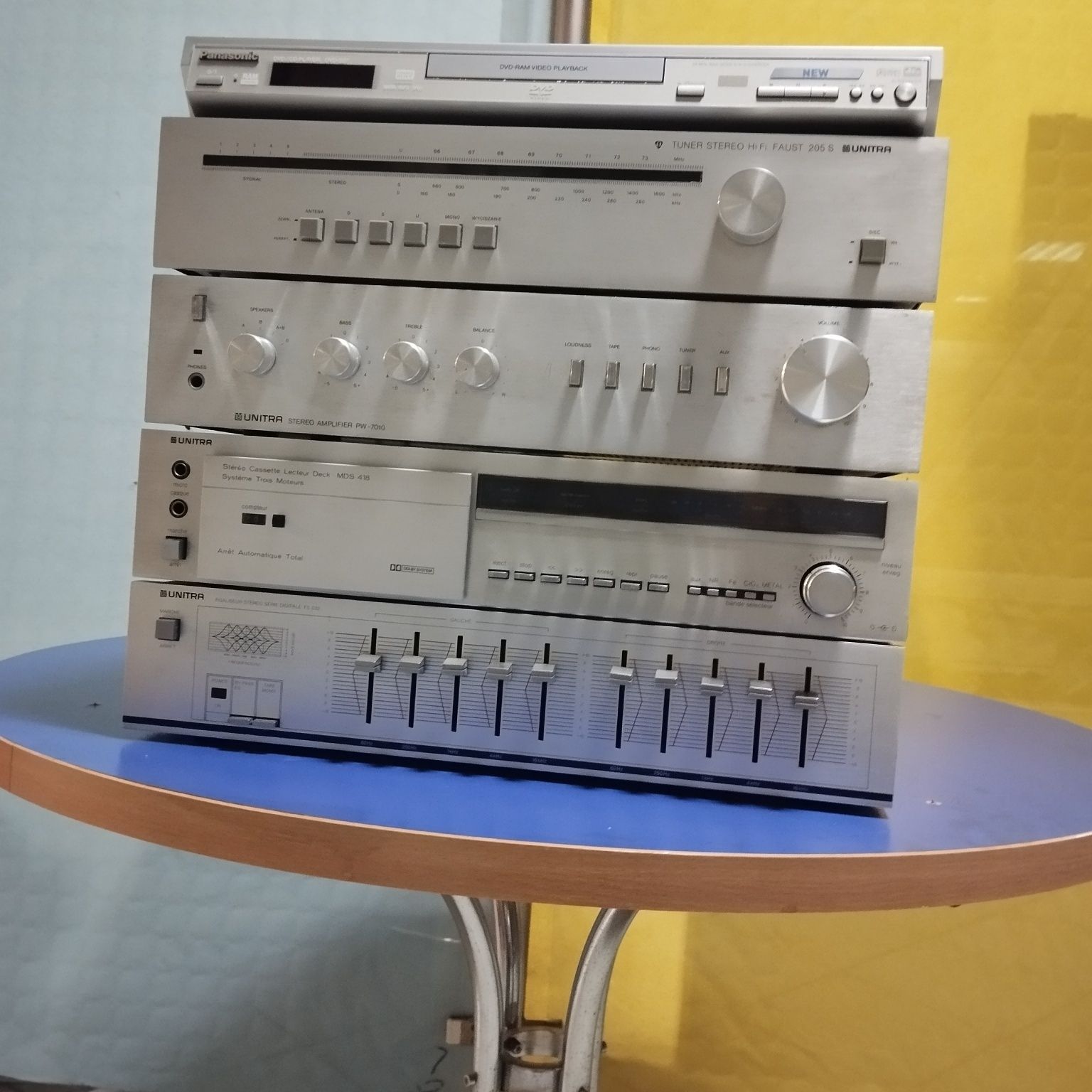 WIEŻA UNITRA DIORA + CD Player + Gwarancja 2 Lata.