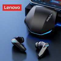 Auriculares (Fones) Gaming wireless/sem fios Bluetooth Lenovo [Novos)