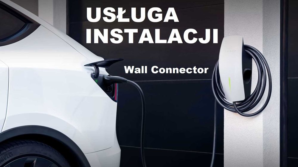 Tesla Wall Connector - profesjonalna usługa instalacji