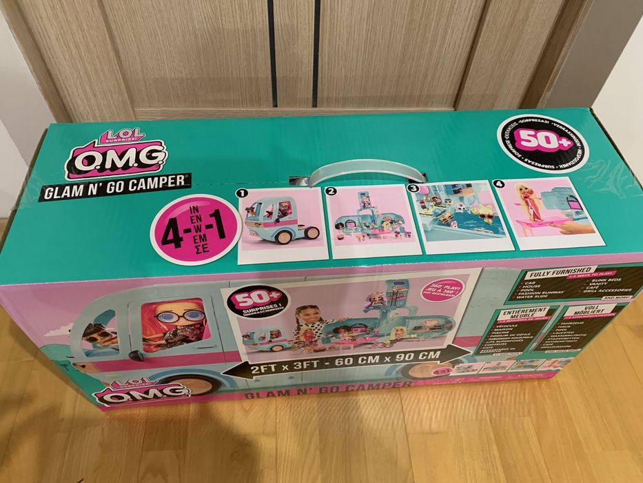Великий Гламурний кемпер автобус лол lol omg Glam camper 50 сюрпризів