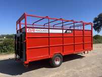 Reboque agricola transporte animais 7000kg