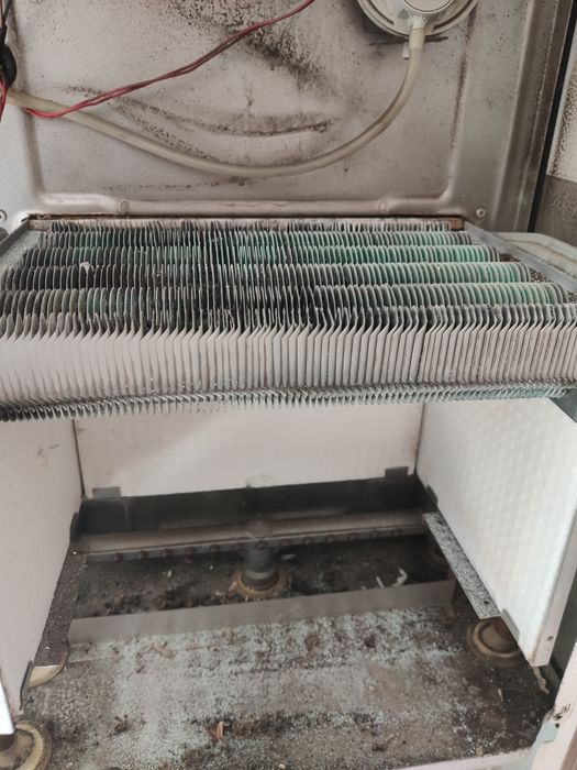 Ремонт котлов.Промывка и ремонт теплообменников котла, колонки.