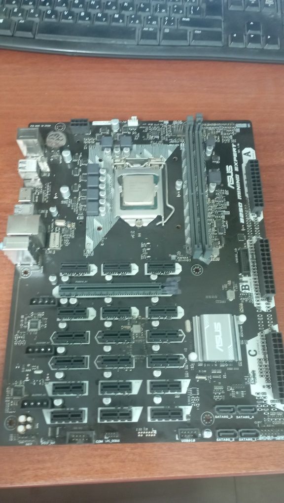 Материнская плата Asus mining expert b250