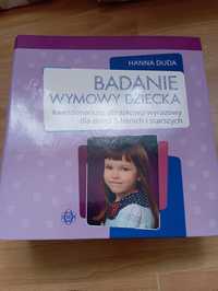 Badanie wymowy dziecka. Kwestionariusz obrazkowo-wyrazowy