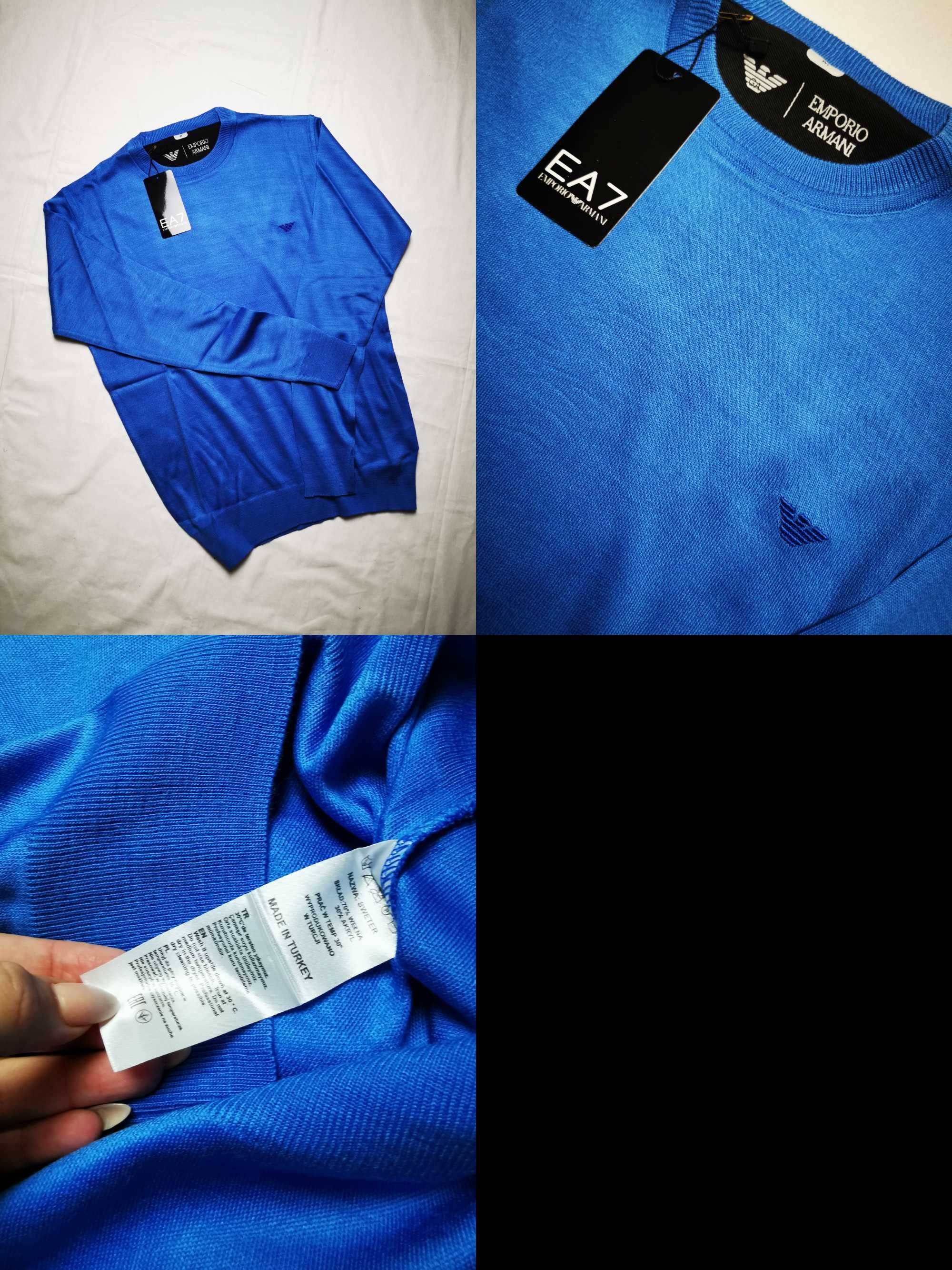 Sweter męski Armani Lacoste Ralph Lauren Polo nowość sweterek