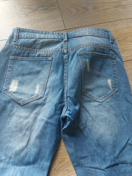 Boyfrendy damskie jeansowe