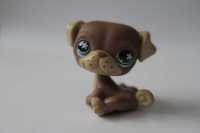 Figurka pies mops Littlest Pet Shop LPS Hasbro piesek