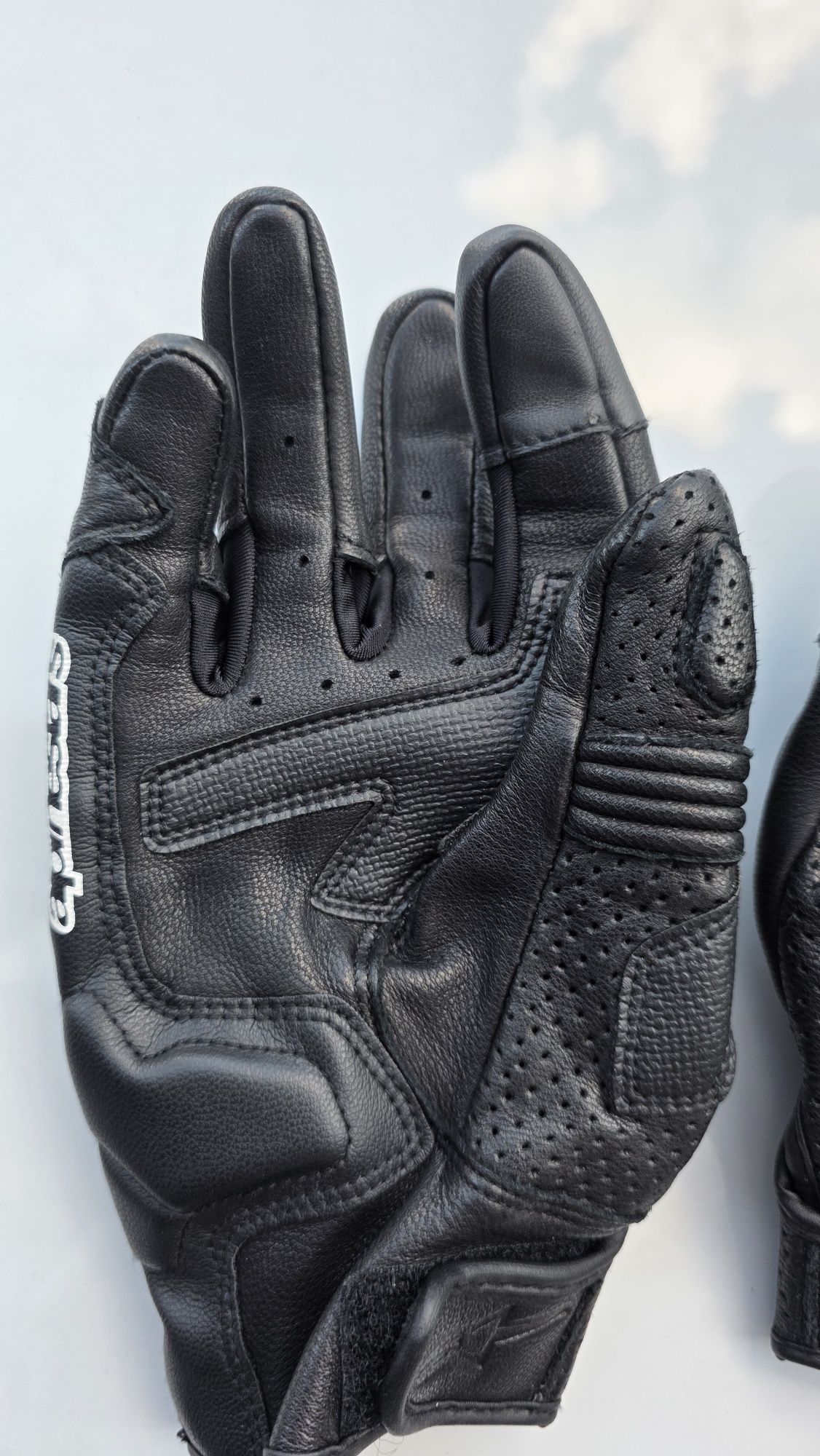 Моторукавички  шкіряні розмір М Alpinestars celer v2 мотоперчатки