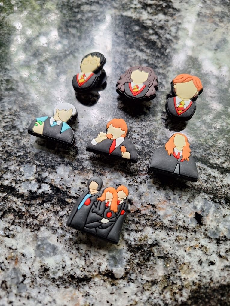 Przypinki Harry Potter do Crocs jibbitz ozdoby do butów charms uroki