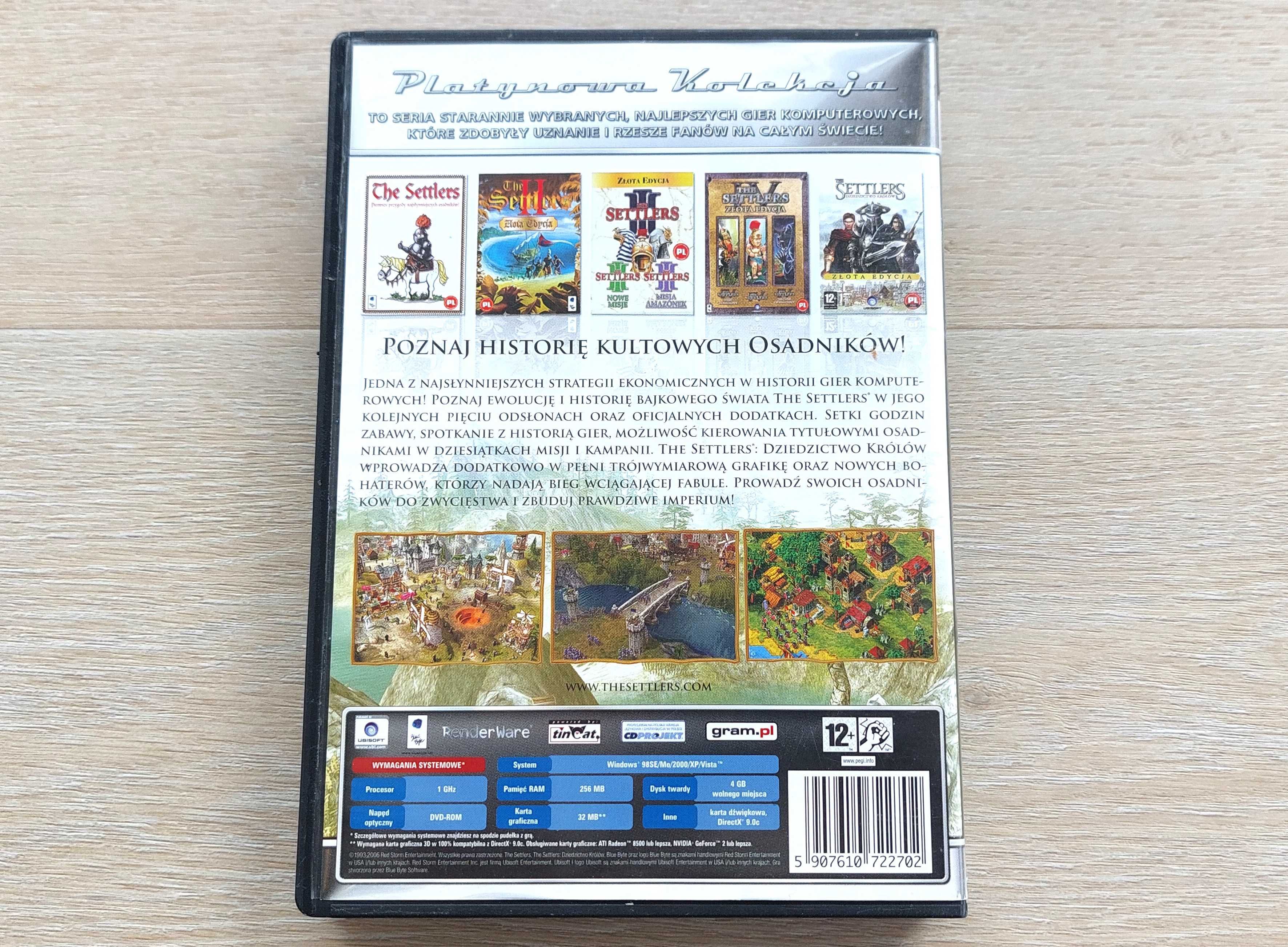 SAGA The Settlers I - V + DODATKI [PC] (PL) Platynowa Kolekcja