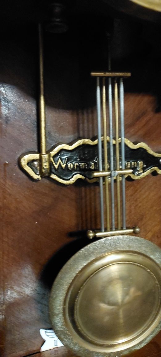 Zegar Kienzle ok 1900 r Po rewonacji.