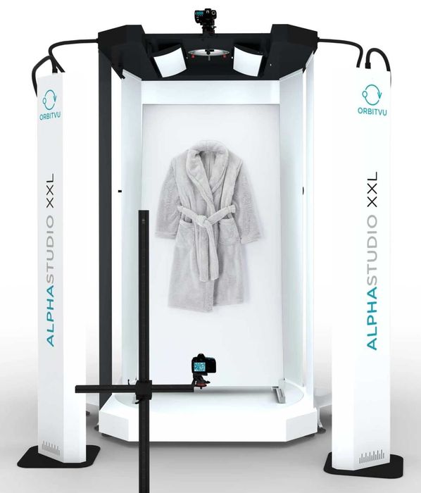 Maquina profissional para fotografia de produto em 360º