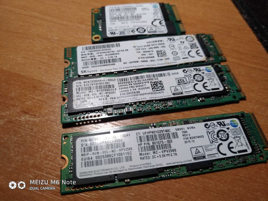 SSD/NVMe/M.2  разные