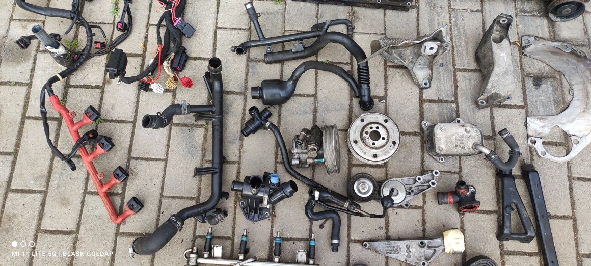 Silnik Części Osprzętu Audi A4 B6 2.0 ALT Manual 01 Blask Gołdap