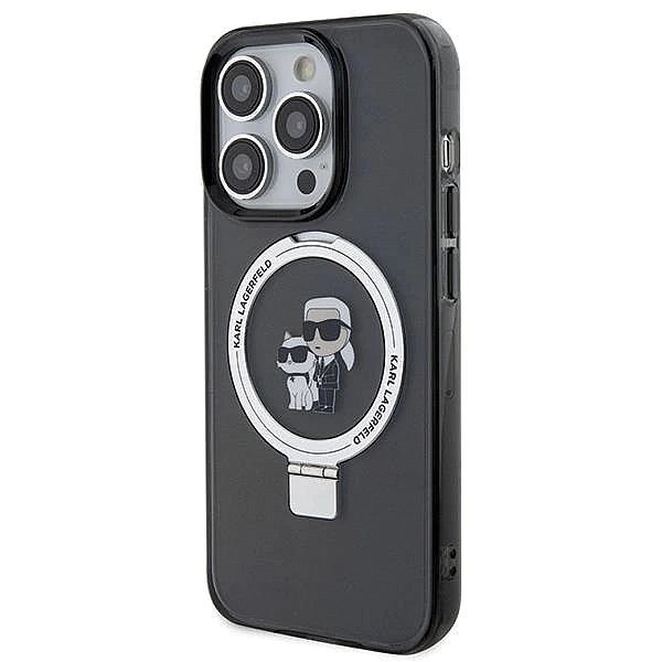 Etui Karl Lagerfeld Ring Stand Karl&Choupettte MagSafe do iPhone 15 Pr