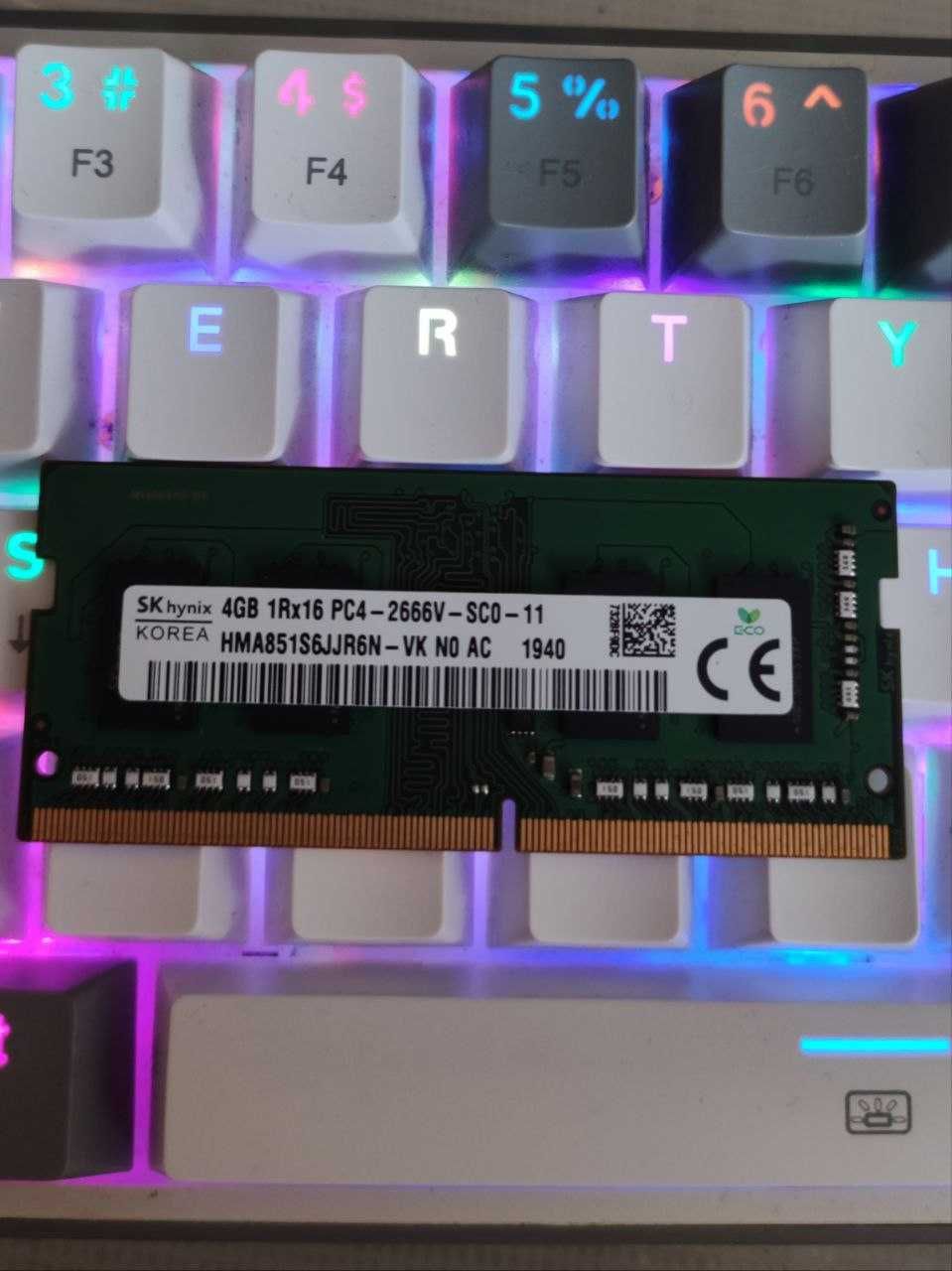ОЗУ(оперативна пам'ять) для ноутбука ddr4, 4gb-2666