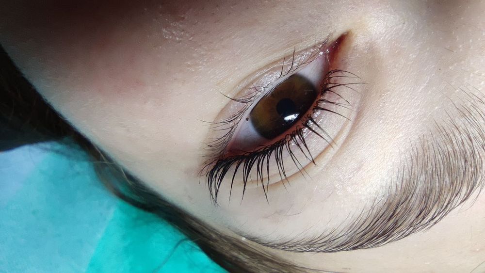 Ламінування вій,модельки