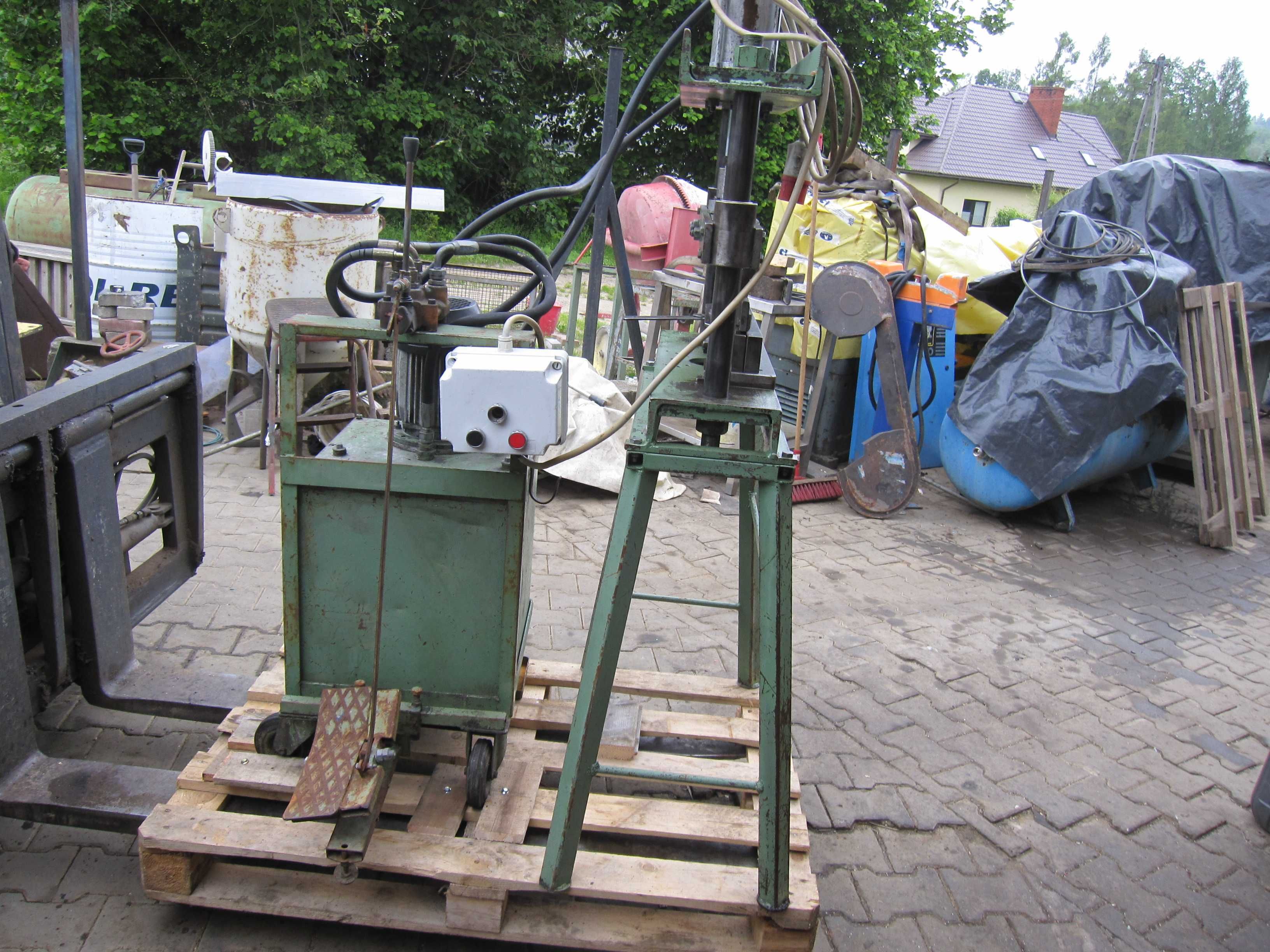 Prasa hydrauliczna warsztatowa