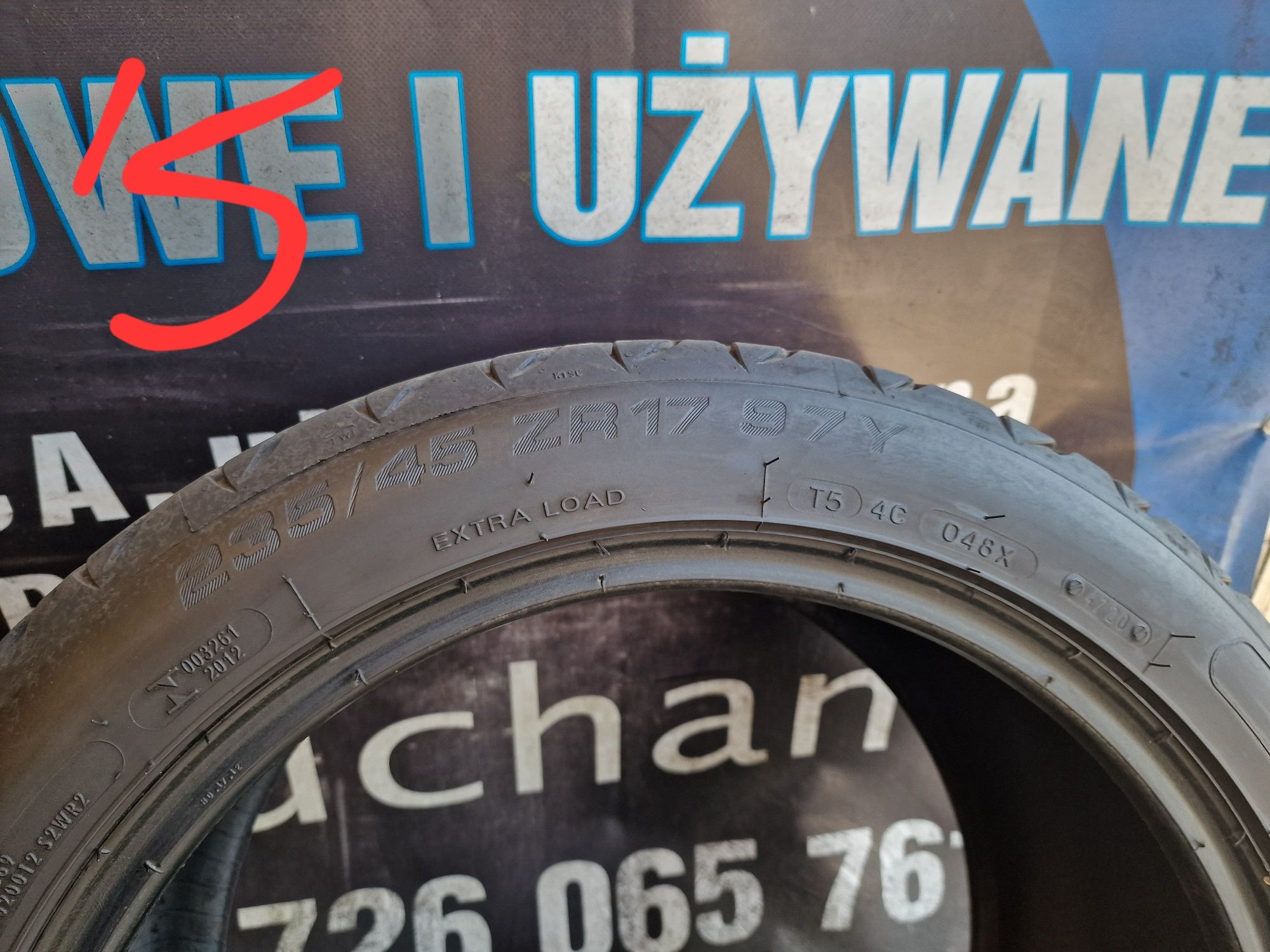Opony letnie 235/45/17 Sebring Para 6.8mm