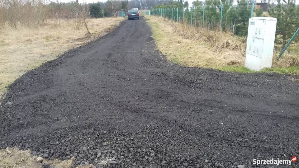 Żużel szlaka kruszywo na utwardzenie drogi placu