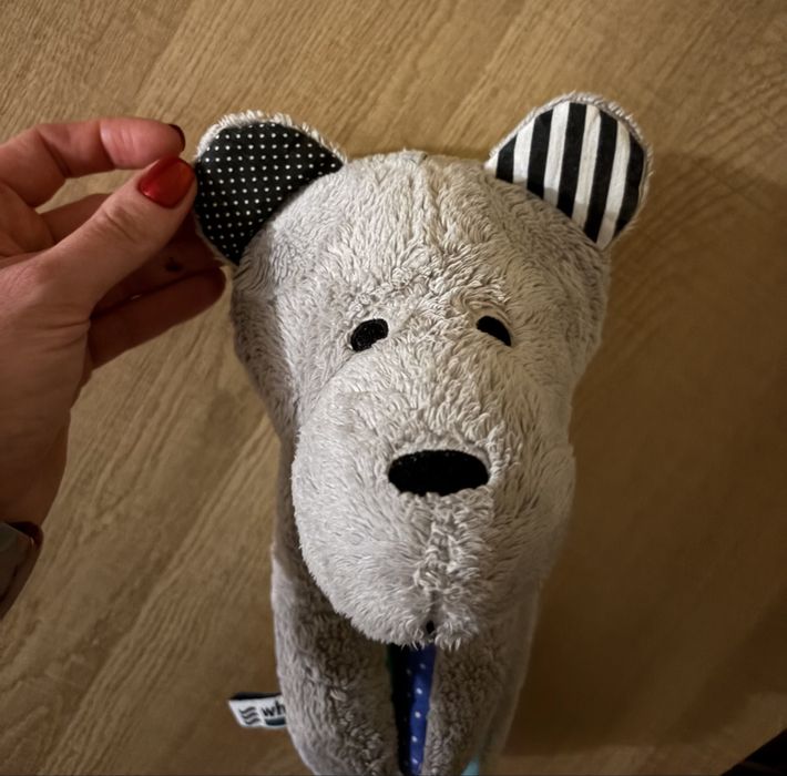 Miś szumiacy szumiś Whisbear bialy szum