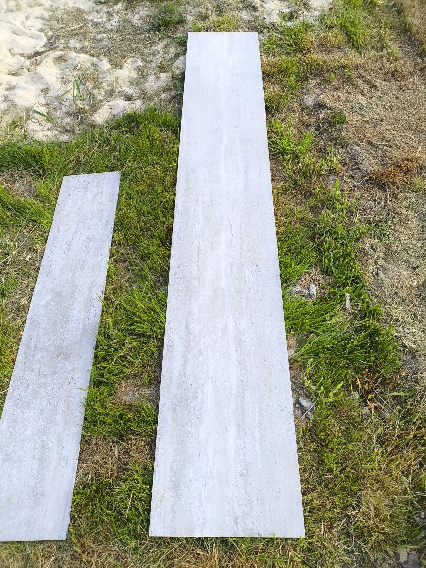Tubądzin Travertino Mat płytka gresowa cięta 275x44  (pod półkę, parap
