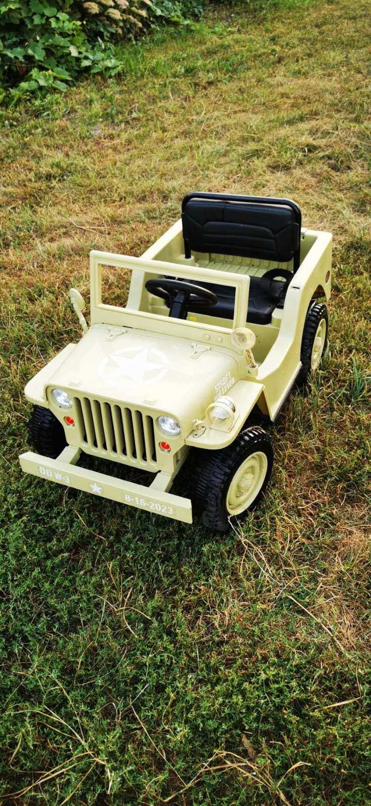 Електромобіль Military Retro DDW-3 4 x 4 Beige