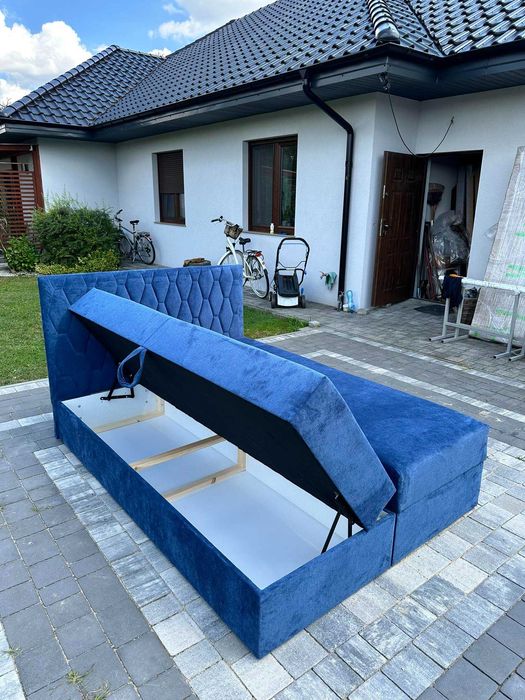 Łóżko tapicerowane  PARIS 160x200 z pojemnikiem NOWE od producenta