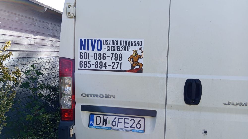 Usługi dekarskie ciesielskie