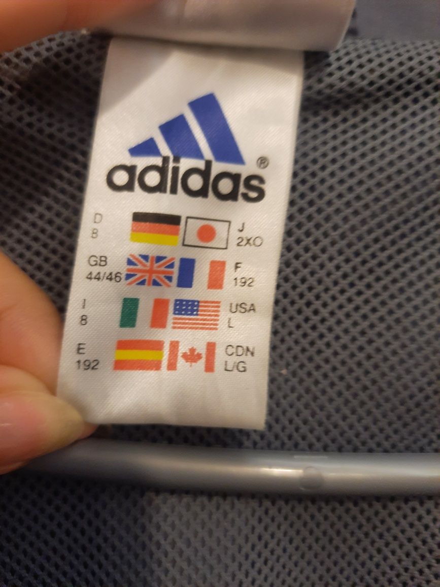 Lekka kurtka męska Adidas L kurtka jesienna wiatrówka