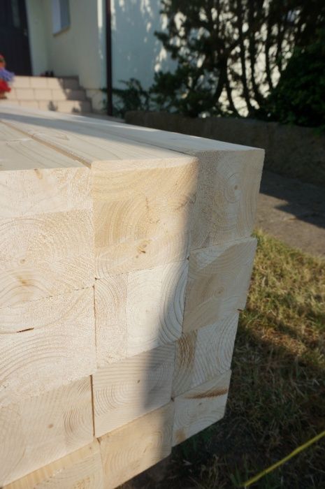 Drewno klejone wzdłużnie BSH GL 24 h Si 20x24 cm
