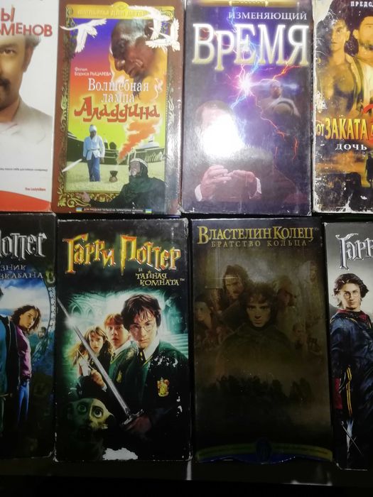 Фільми фильмы видеокассеты віделкасети 11 шт 1 лотом