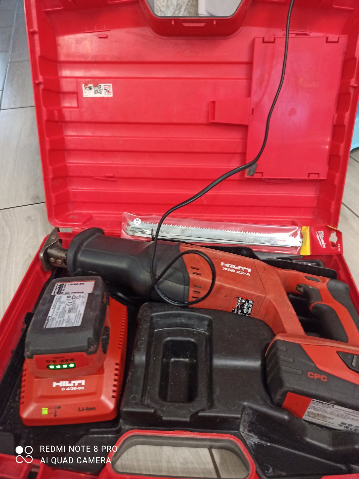 Hilti WSR -A22 шабельна пила