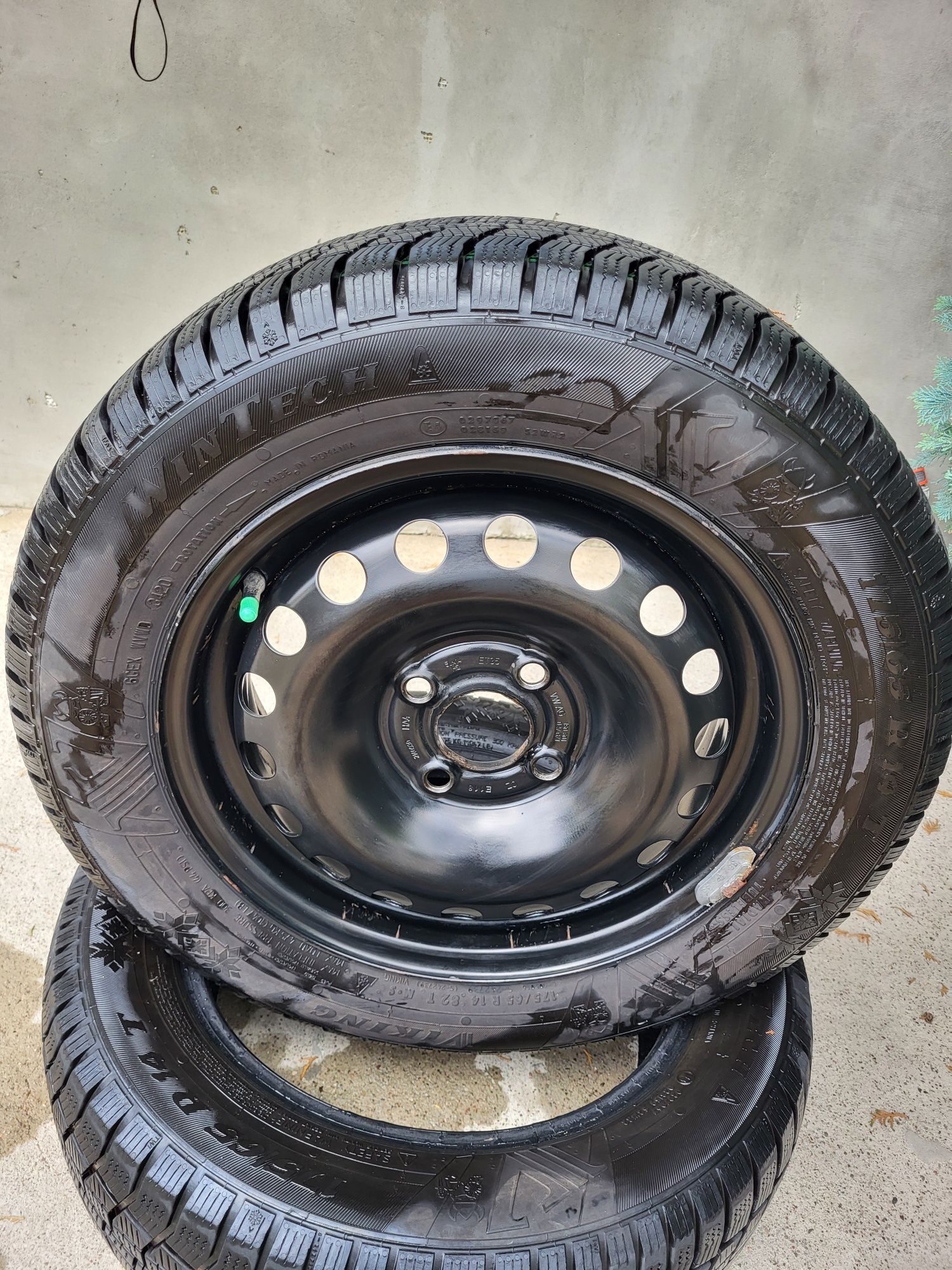 Opony zimowe 175/65 14 komplet viking wintech okazja ładne