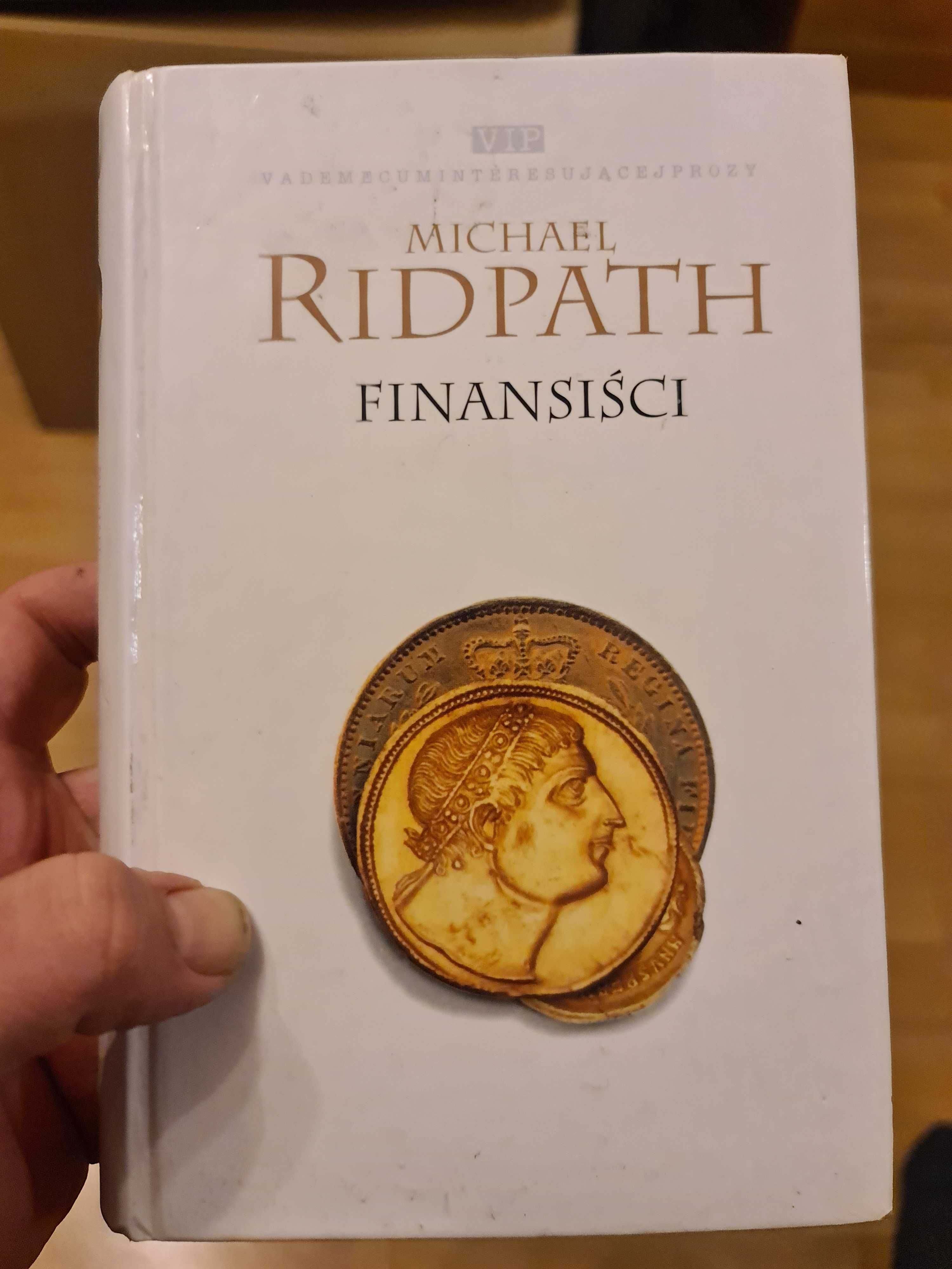 książka "Finansiści" Michael Ridpatch, stan bdb