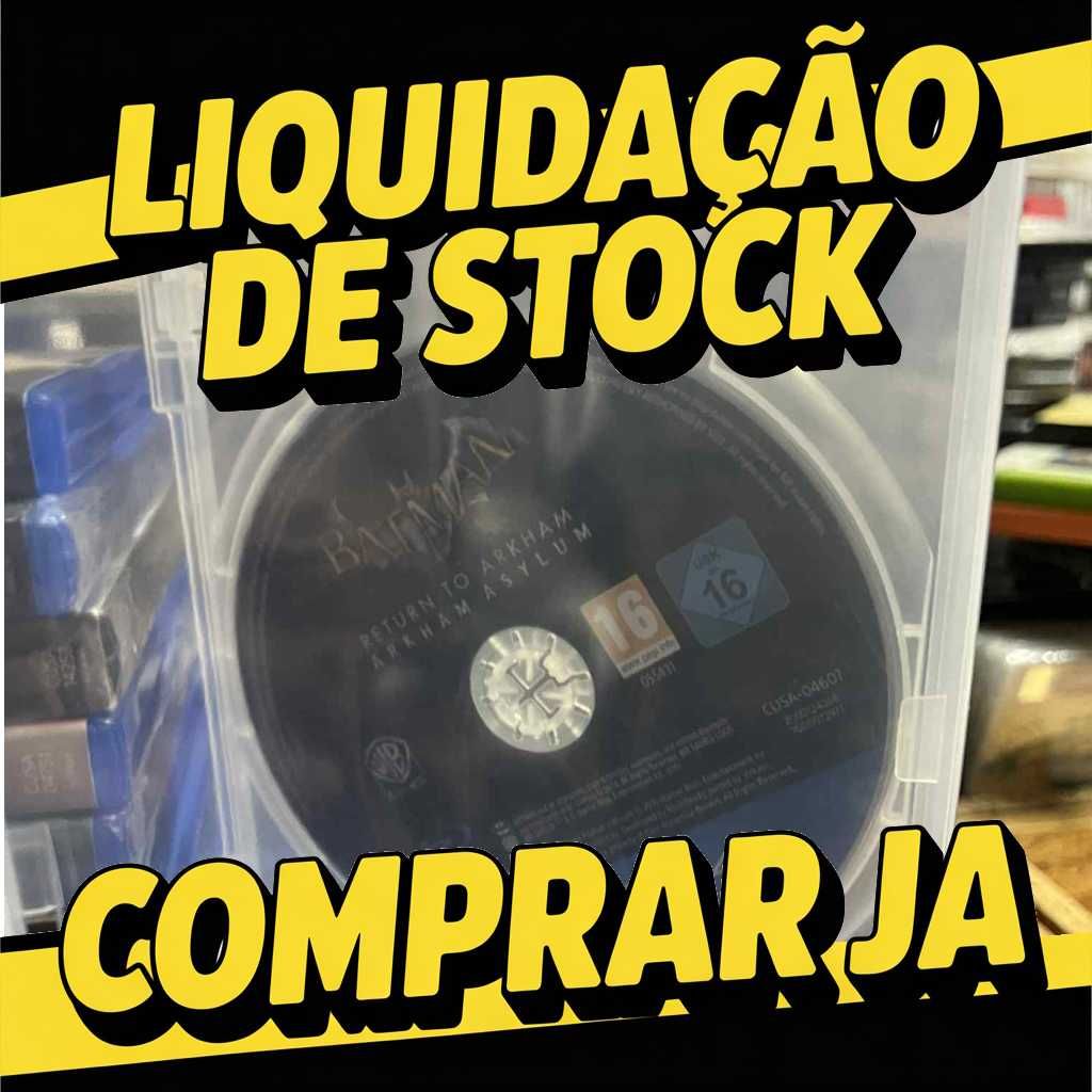 Liquidacao de jogos Playstation 4 novos e usados