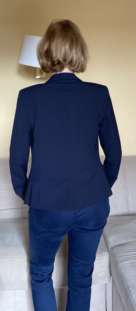 Marynarka Esprit ciemny granat XS/S/M