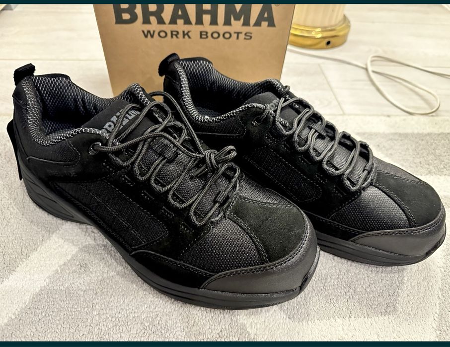 Buty robocze z metalowym noskiem marki Brahma rozmiar 43