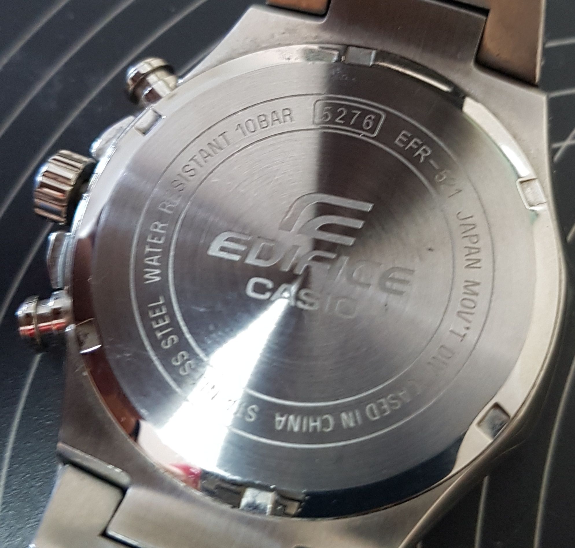 Relogio Casio Edifice mod.5276  WR 10 Bar.