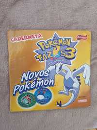 Caderneta album tazos pokemon 3