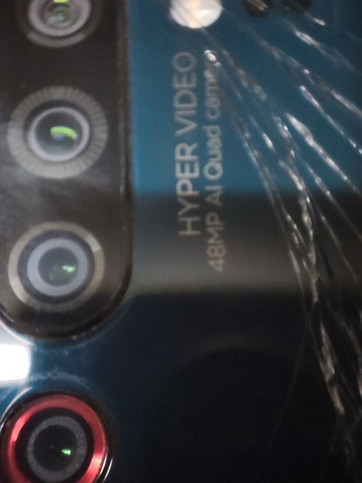 Lenovo Z6 Pro (Snapdragon 855/boas câmaras) — Ecrã partido, p reparar