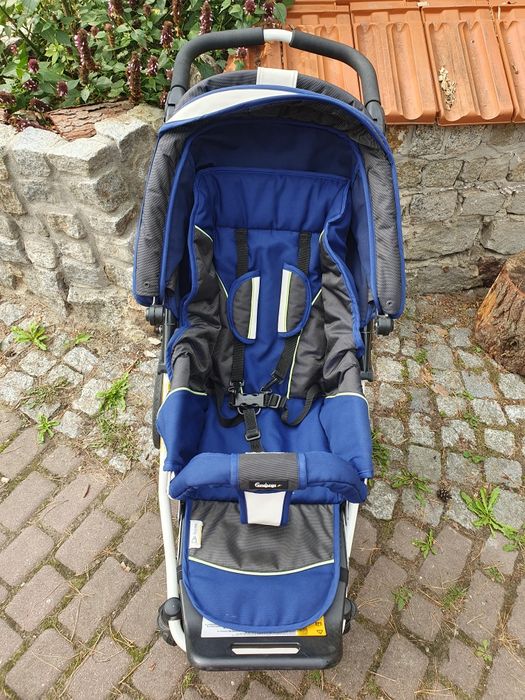 Emmaljunga scooter s air white wózek spacerowy spacerówka terenowa