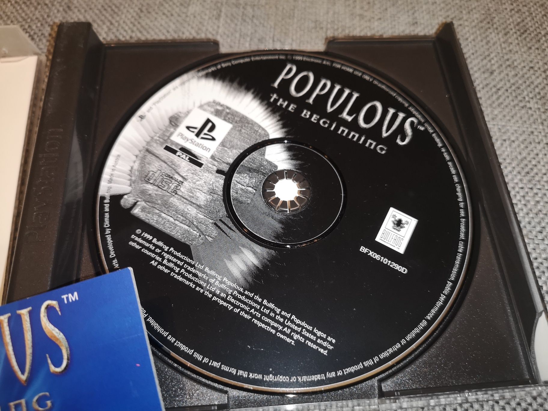 Populous the Beginning PSX PS1 gra ANG (stan bdb) sklep Ursus