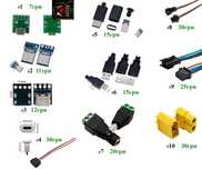 Модуль разъем Type-C/ Мicro USB / DC / USB 2.0 / TX60 МАМА ПАПА