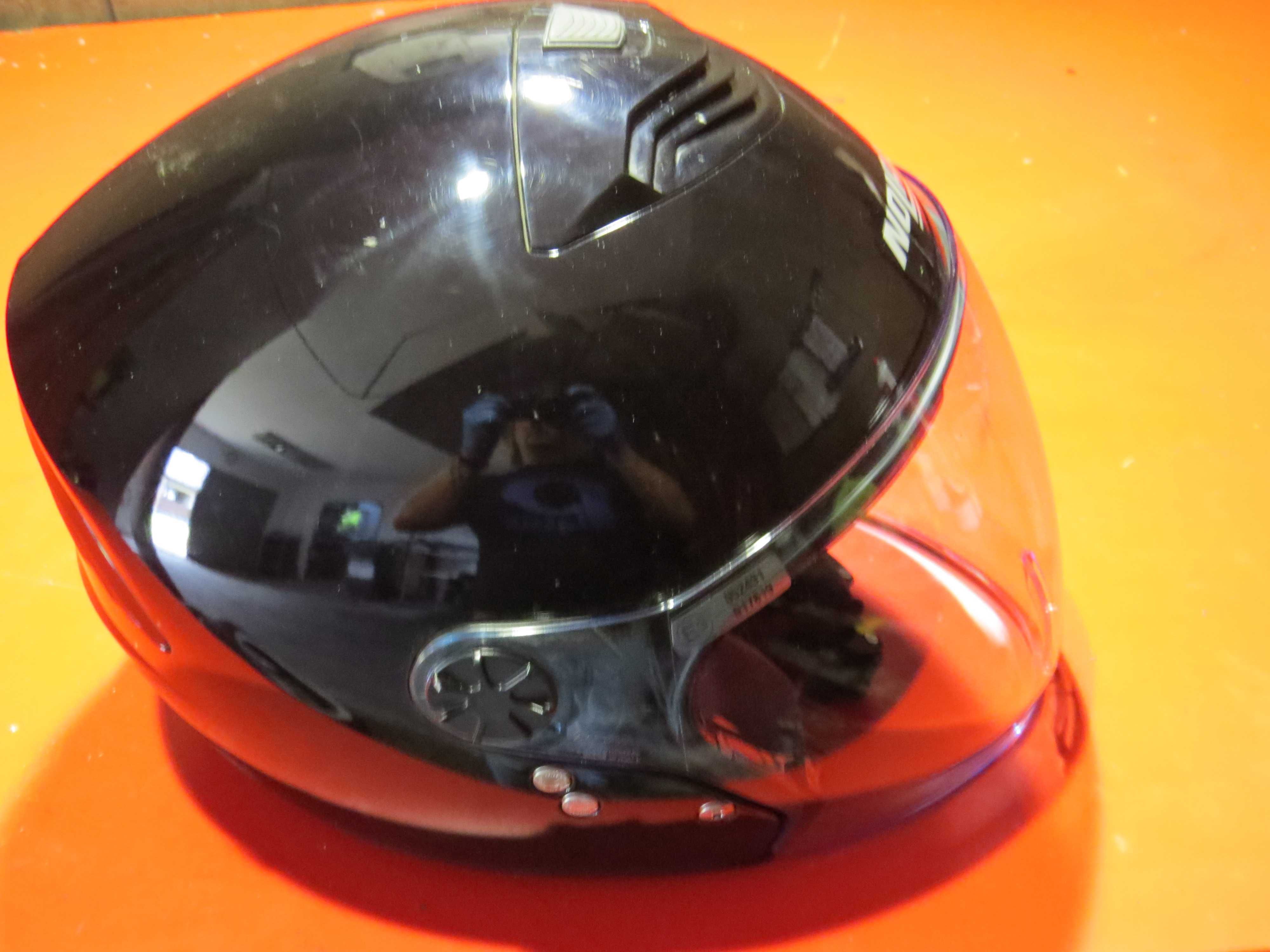 kask Nolan n-com N43 Cruiser Chopper Harley pod n-com okulary