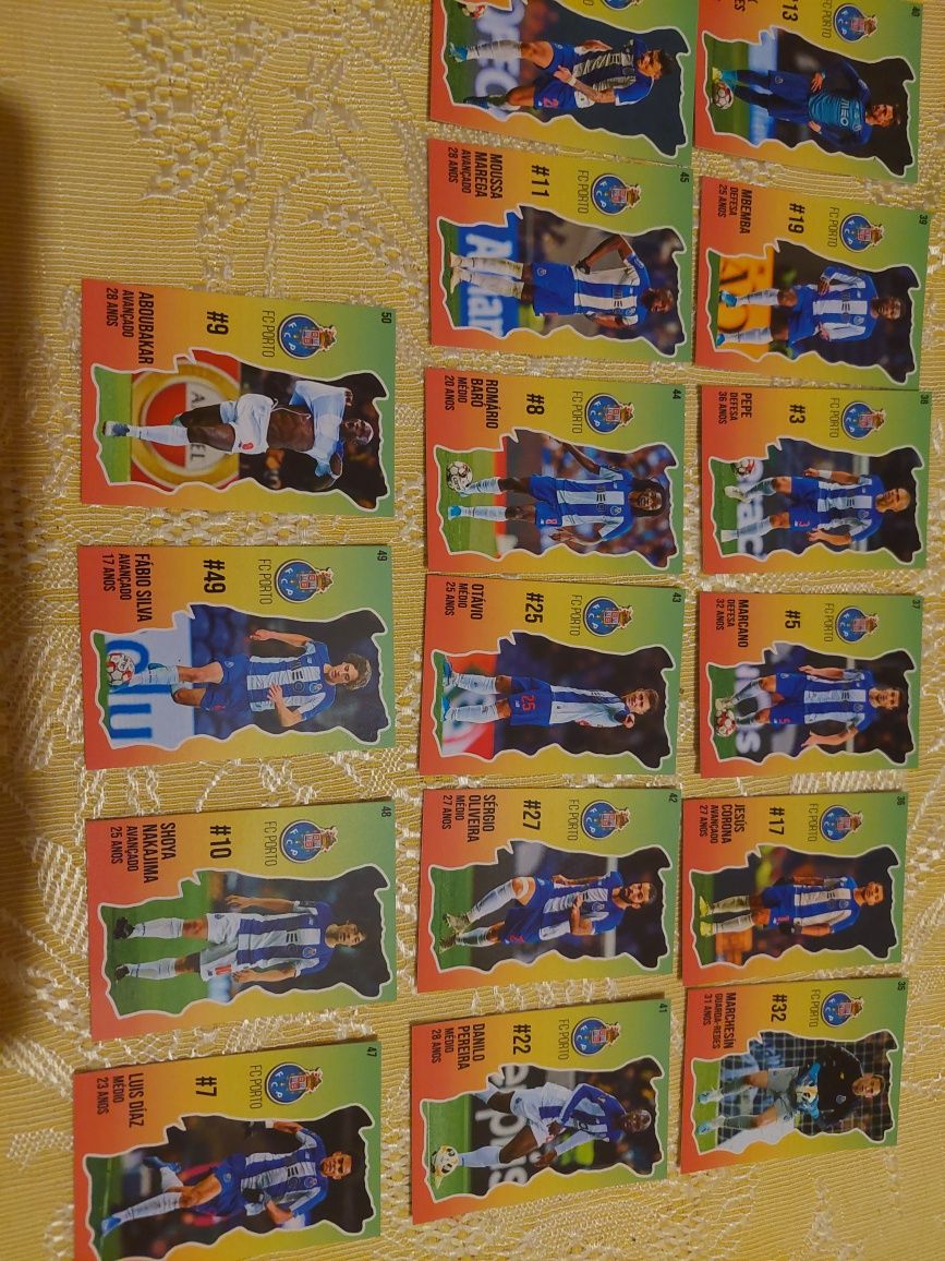 Colecção 150 cards idolos portugal