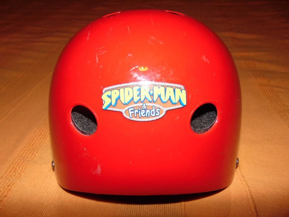 Capacete Junior Ciclismo/Skate Spyder Man