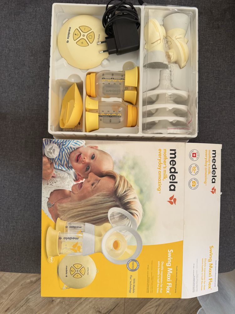 Молоковідсмоктувач medela swing maxi flex