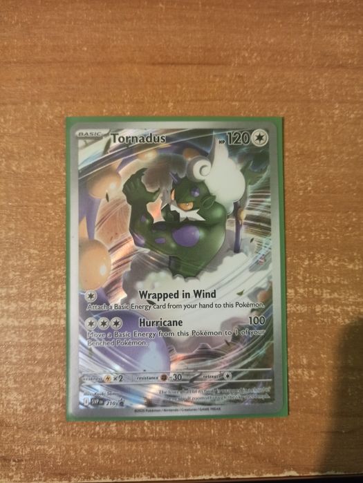 Karta Pokemon Tornadus Promo/210