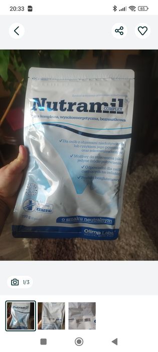 Nutridrinki Olimp Nutramil Complex smak neutralny 720 gram proszek